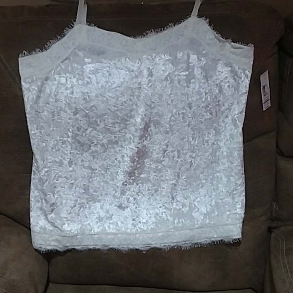 Women's velvet camisoles